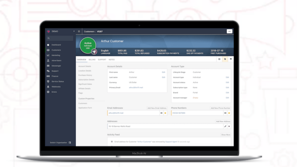 Avoid mentioning every bit of information on app