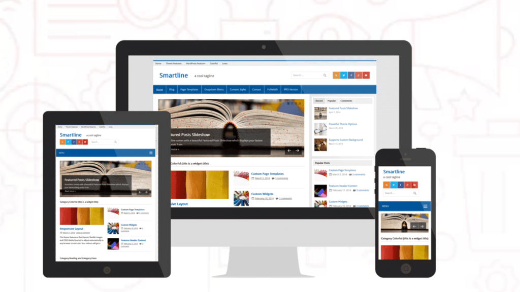 Not giving importance to responsive themes