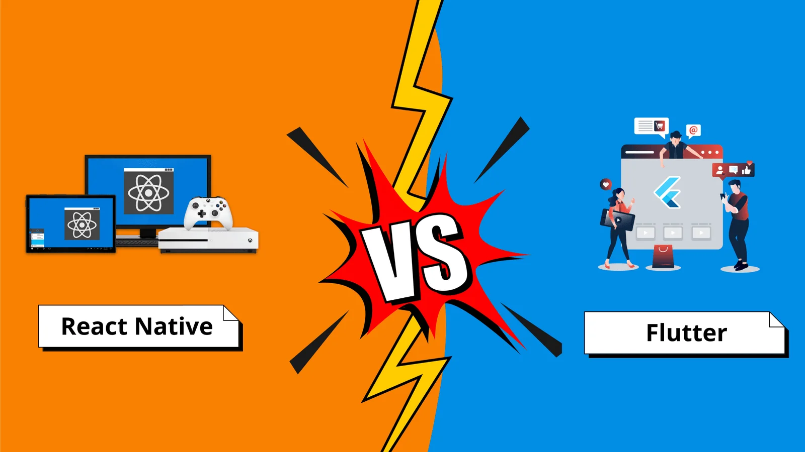 React Native Vs Flutter App Development – 11 Key Differences